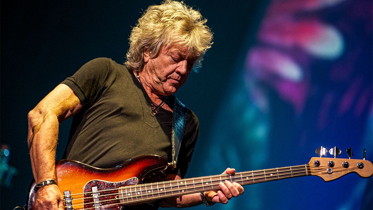 The Moody Blues' John Lodge on stage in 2011