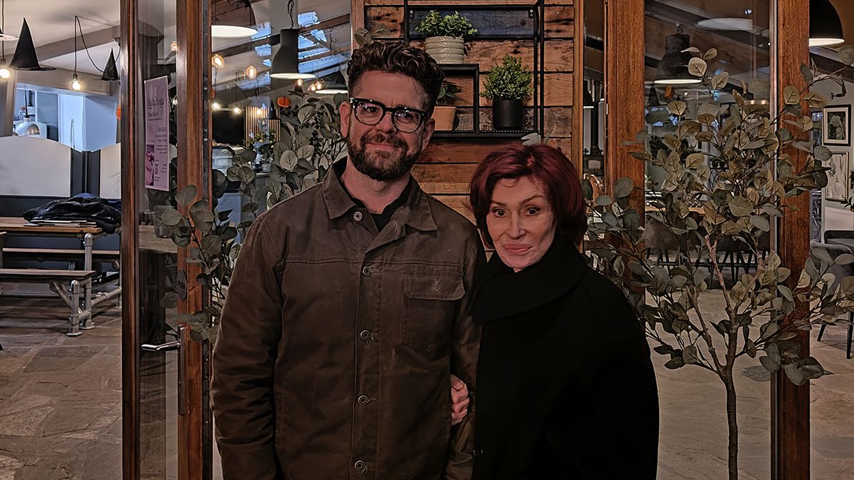 Jack and Sharon Osbourne at Sunnyfields Farm
