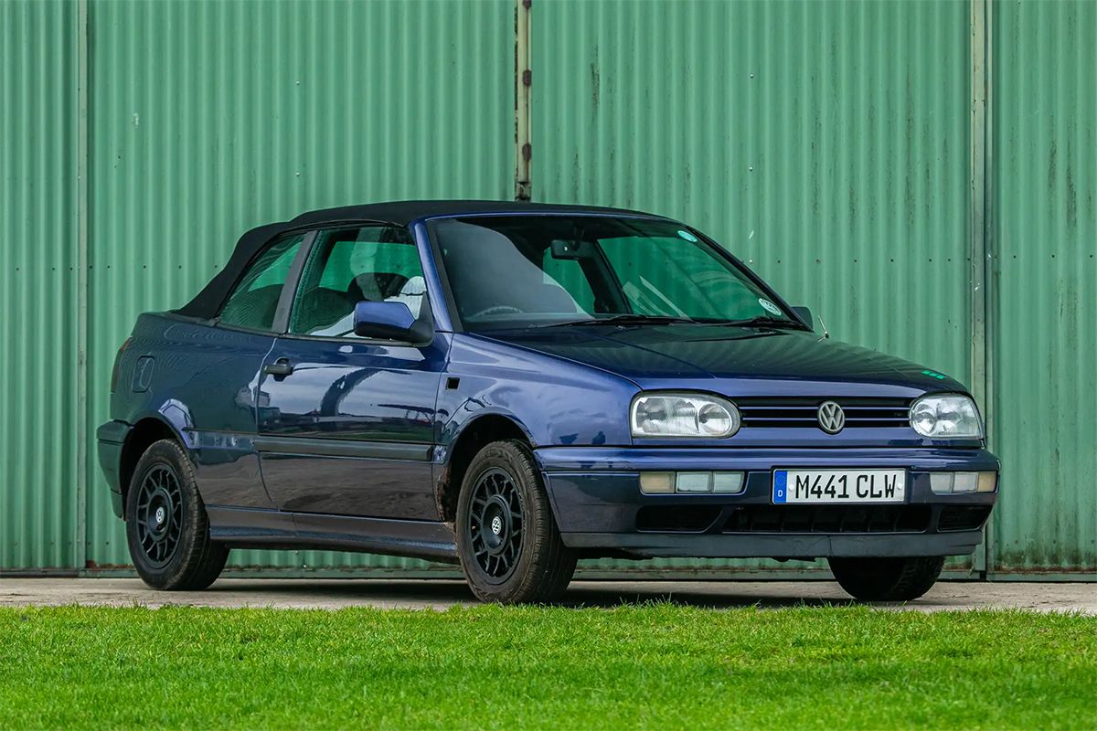 Nick Mason's rare Pink Floyd edition of the 1995 Volkswagen Golf Cabriolet Mk3
