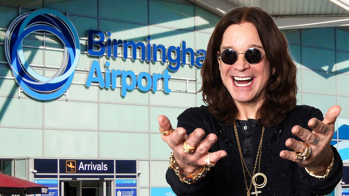 Ozzy Osbourne and Birmingham Airport