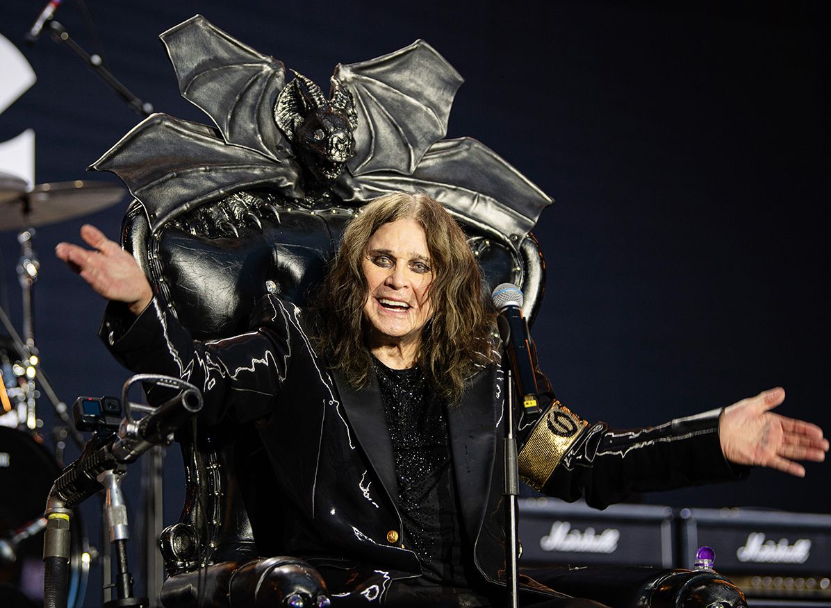 Ozzy Osbourne at the Back to the Beginning concert on 5th July