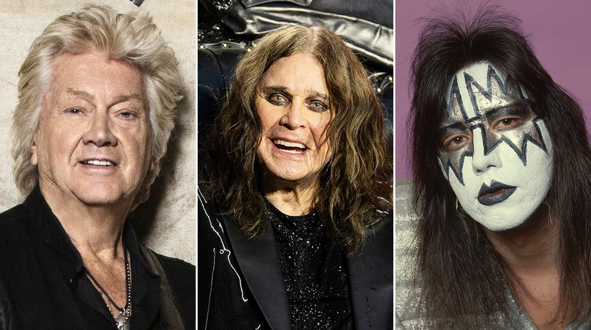 John Lodge, Ozzy Osbourne and Ace Frehley