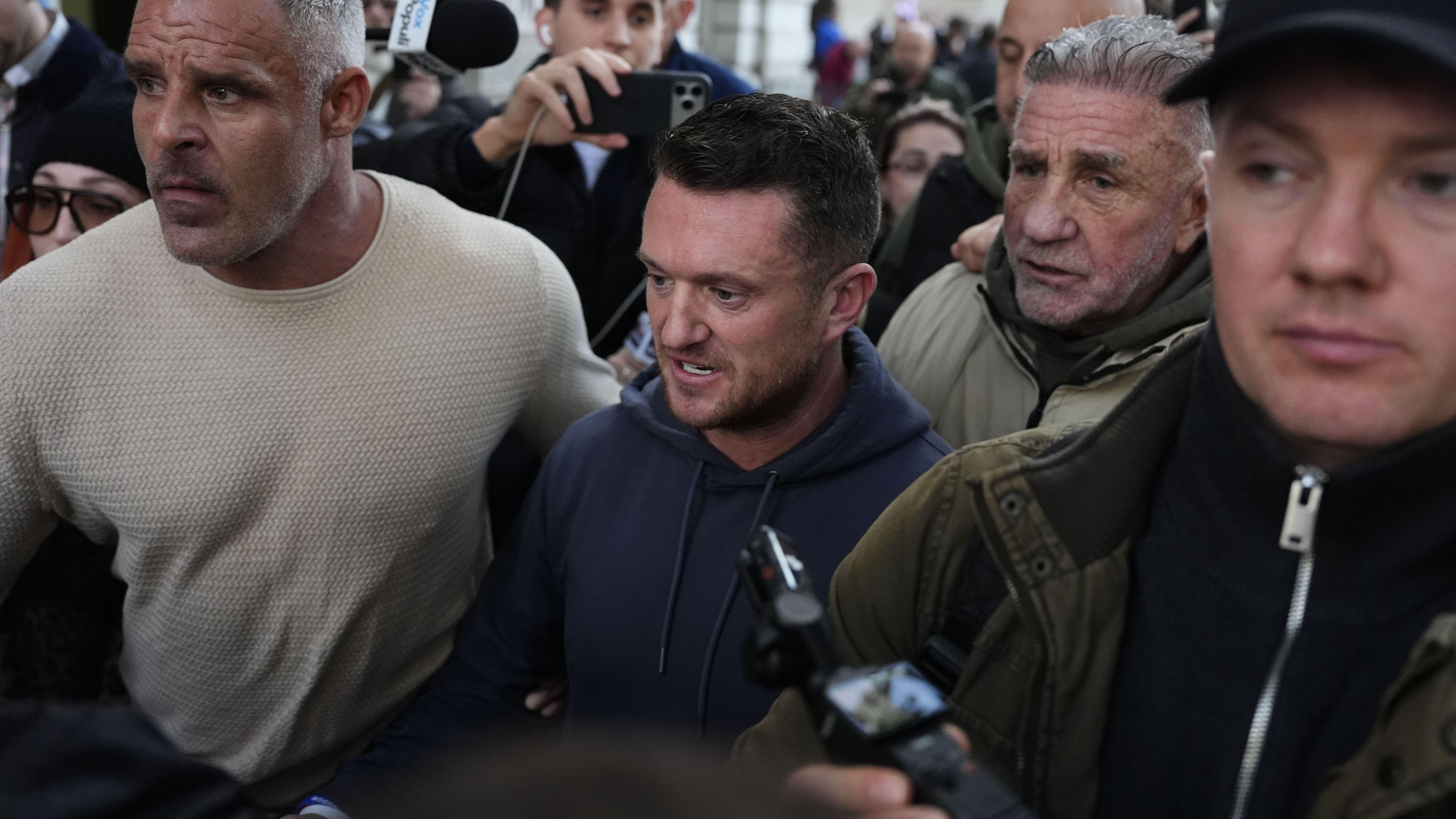 Sam Gozee Tommy Robinson cleared of terror offence after being stopped driving a ...