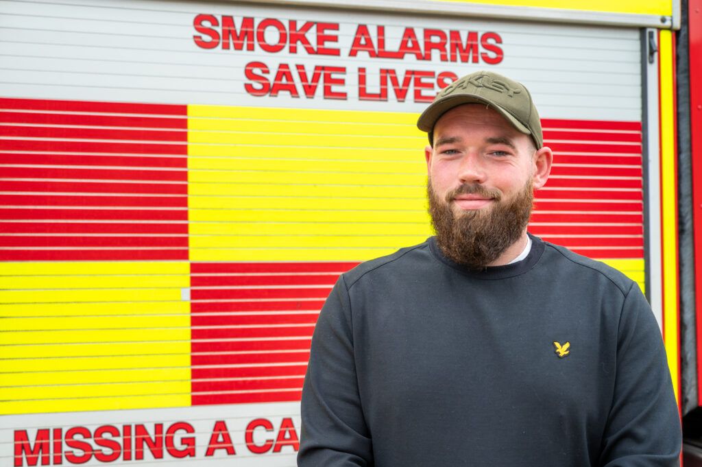 Hero praised for bravery for stamping out flames at Rushden flat fire