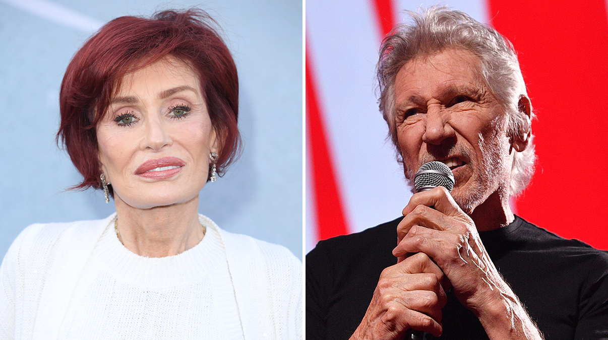 Sharon Osbourne and Roger Waters