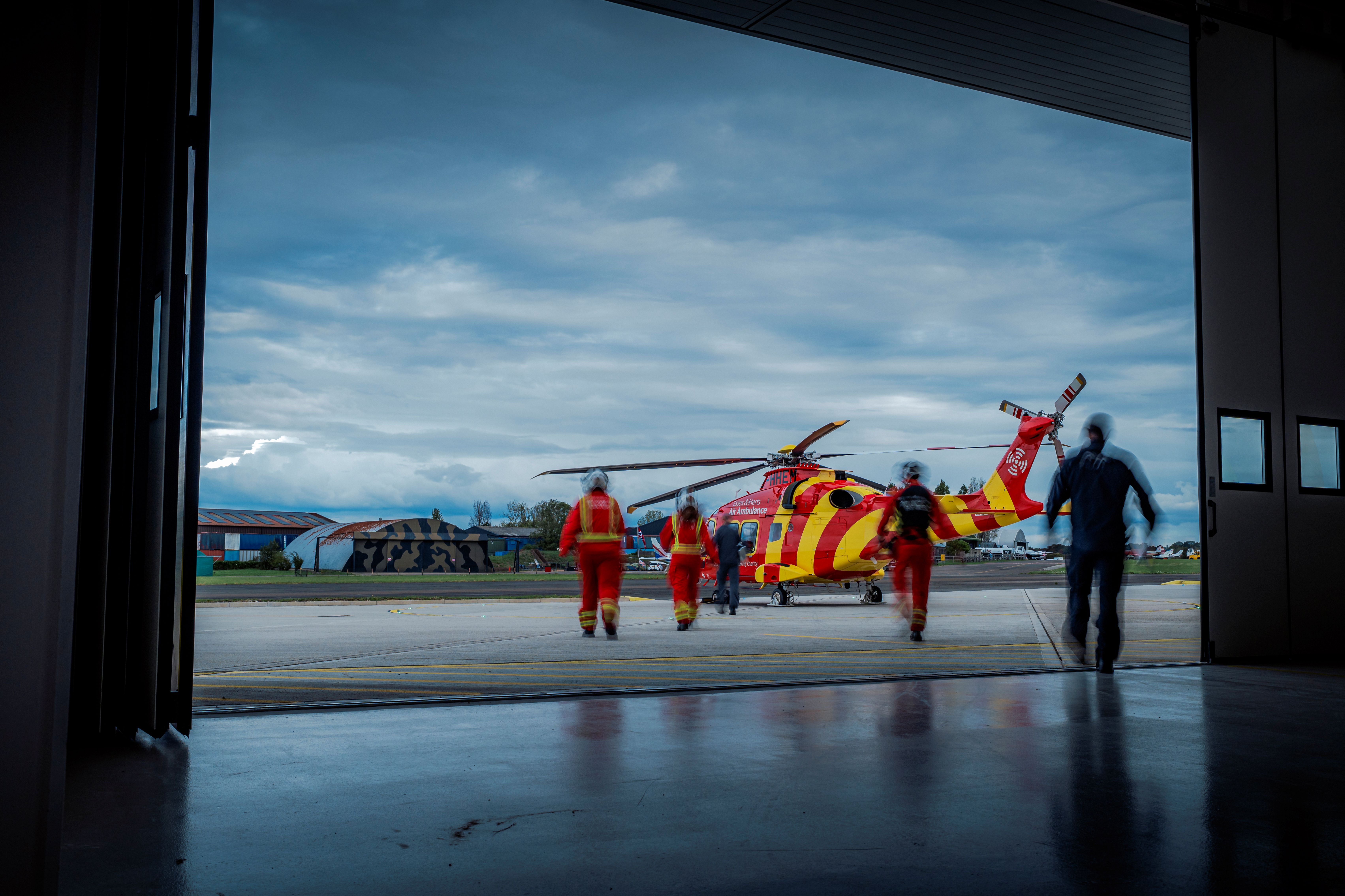 Essex & Herts Air Ambulance Trust launch Christmas appeal to fund 100 ...