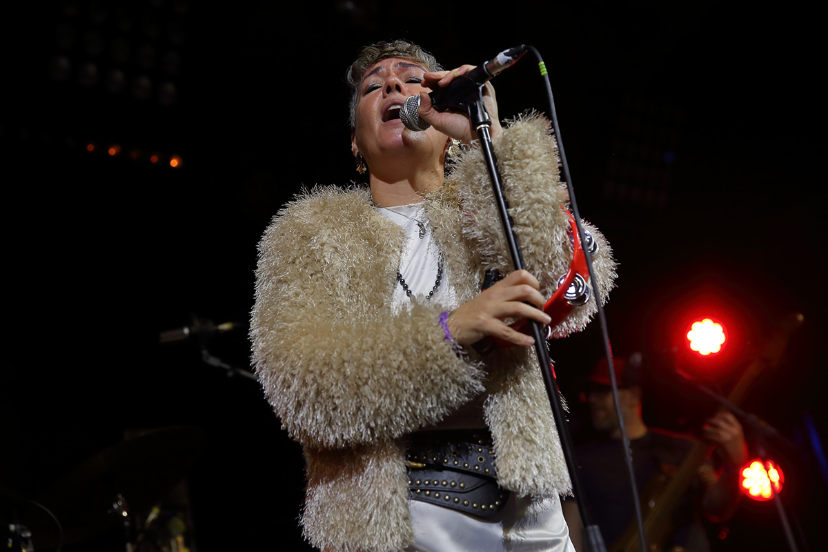 Bywater Call singer Meghan Parnell at Planet Rockstock 2025