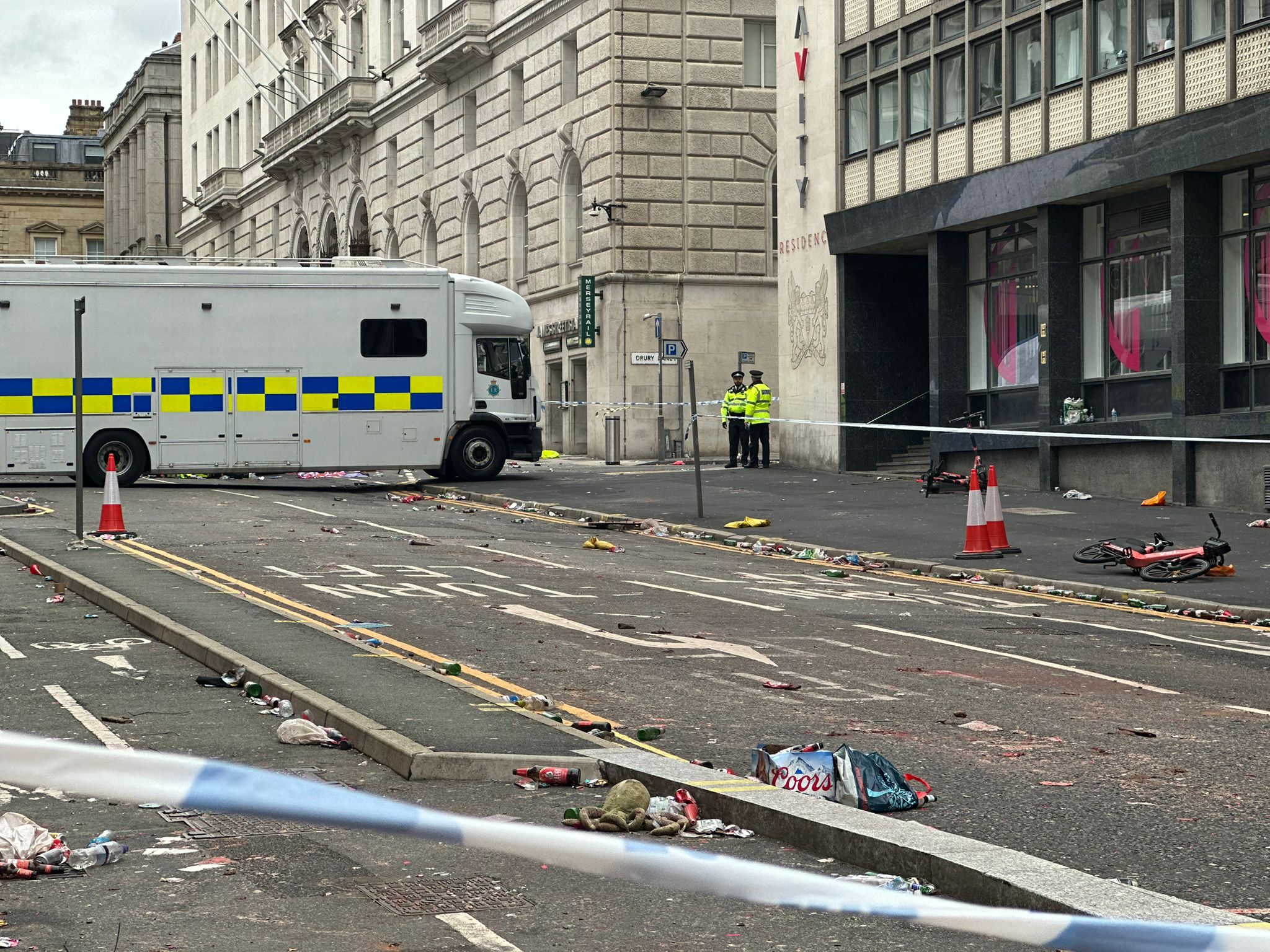 Paramedic hit by car during Liverpool parade feared it was a terror attack