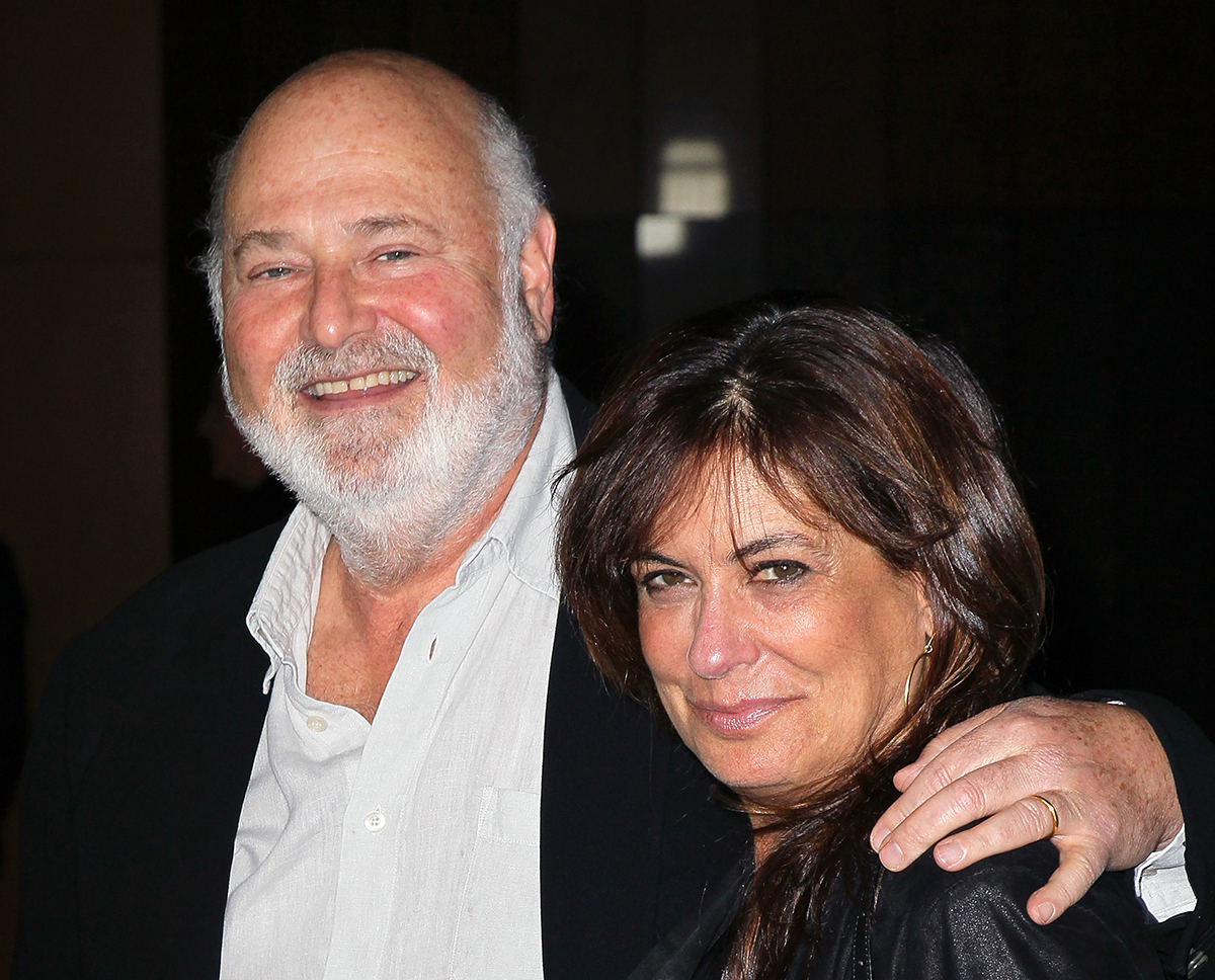 Rob Reiner with his wife Michele
