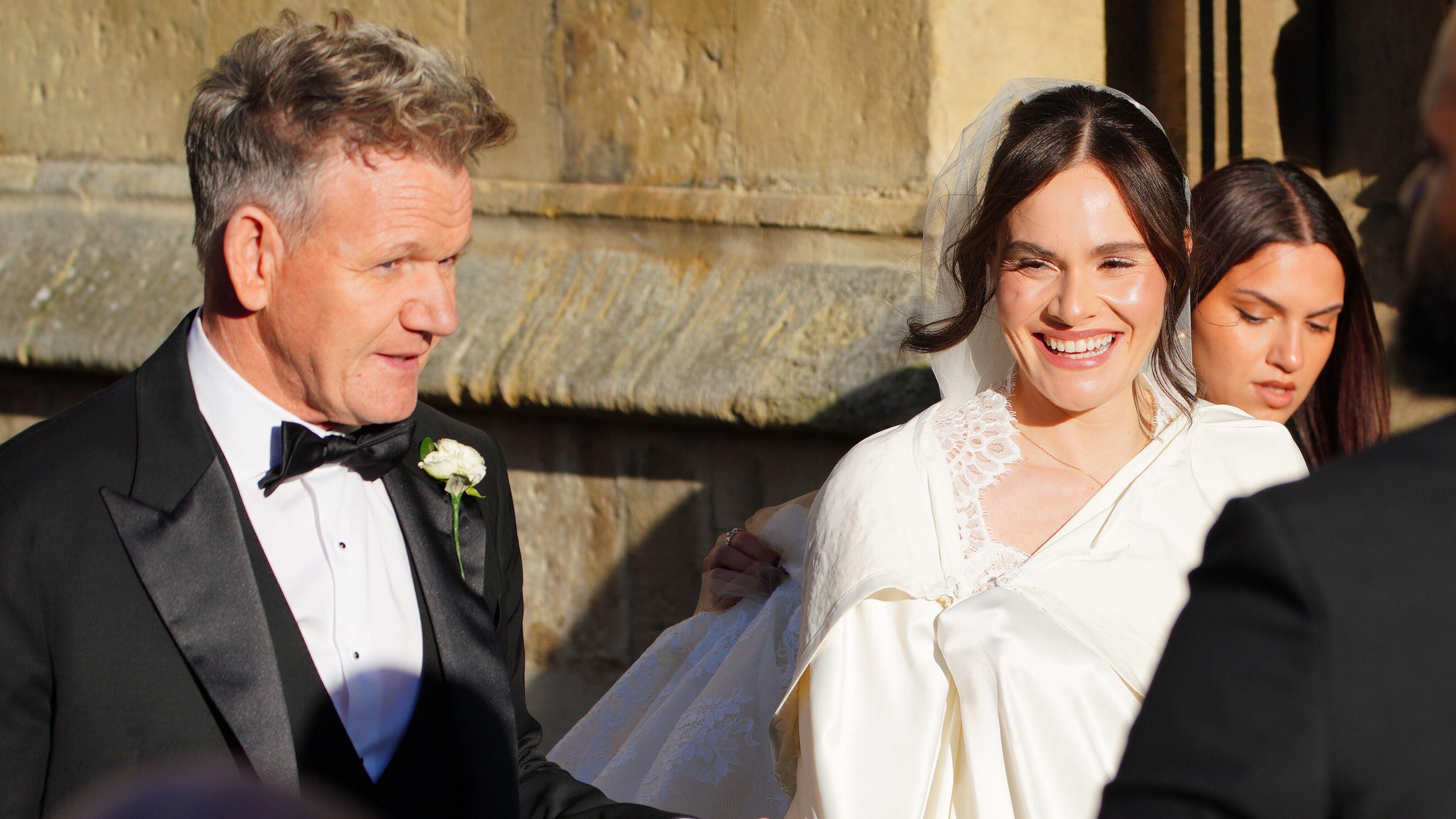 Gordon Ramsay's daughter Holly Ramsay marries Olympian Adam Peaty