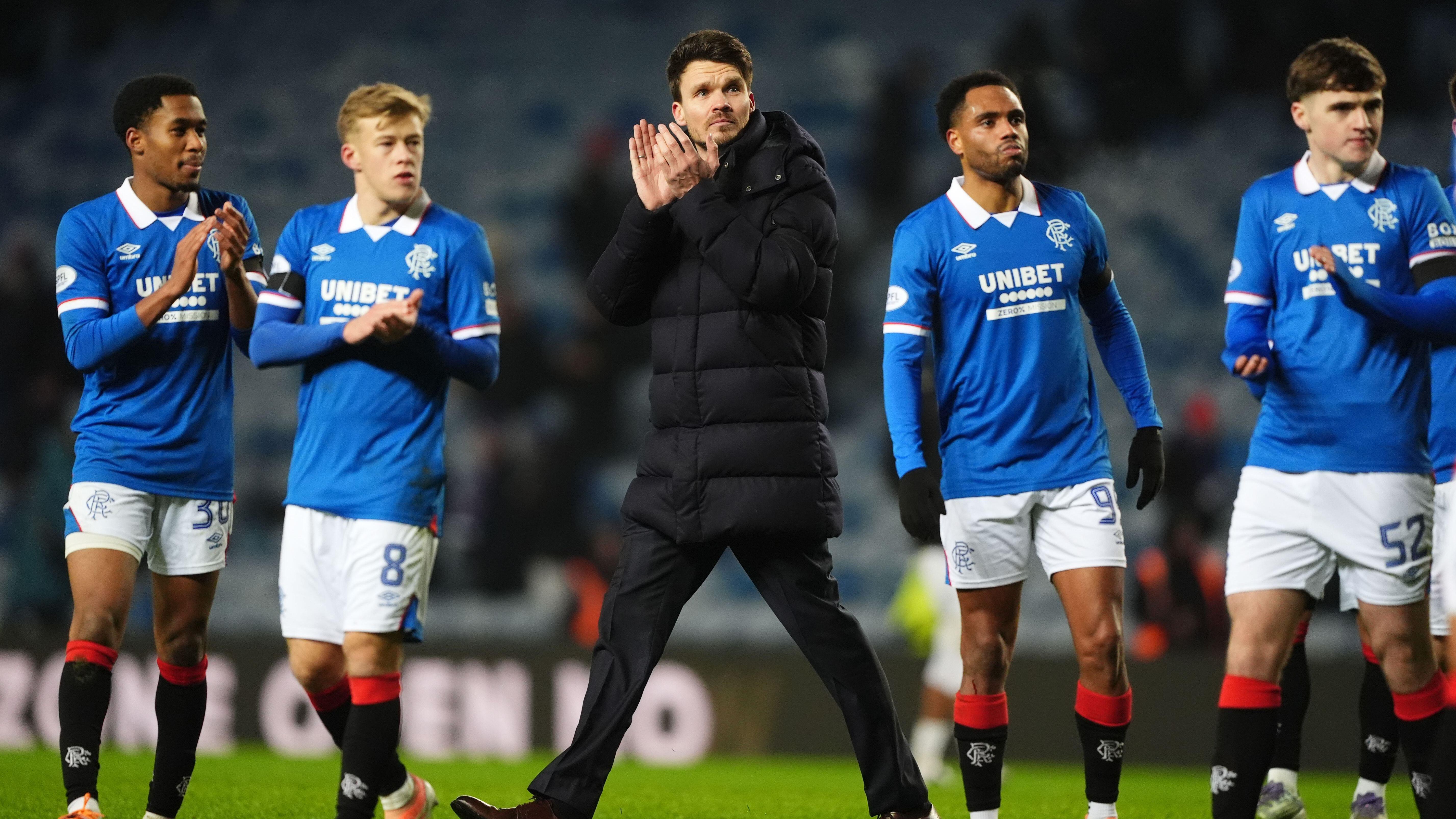 Danny Rhol Mask Rangers Danny Rohl: Rangers have belief and confidence heading into Old Firm