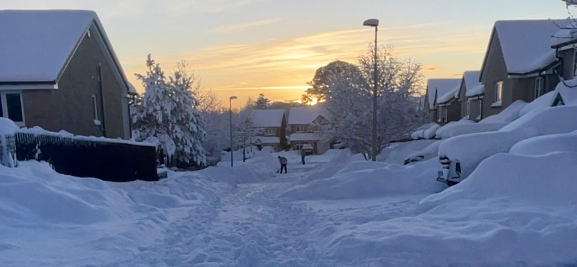 Many schools stay shut in north and north east Scotland over snow.