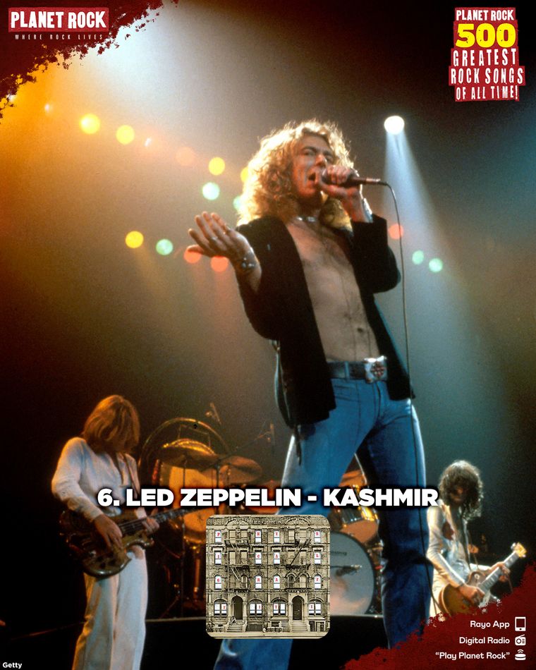 6) Led Zeppelin – Kashmir (1975) 