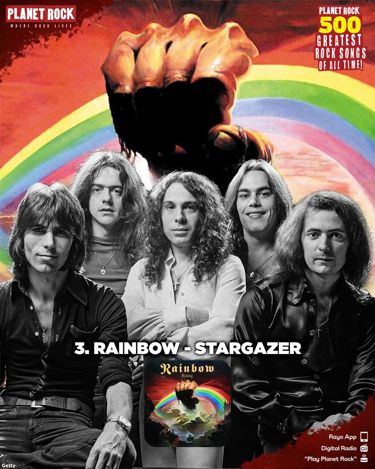 3) Rainbow – Stargazer (1976) 