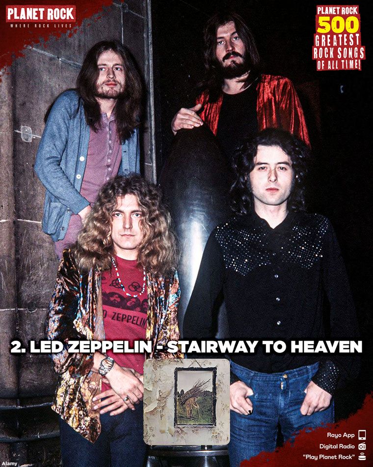 2) Led Zeppelin – Stairway to Heaven (1971) 