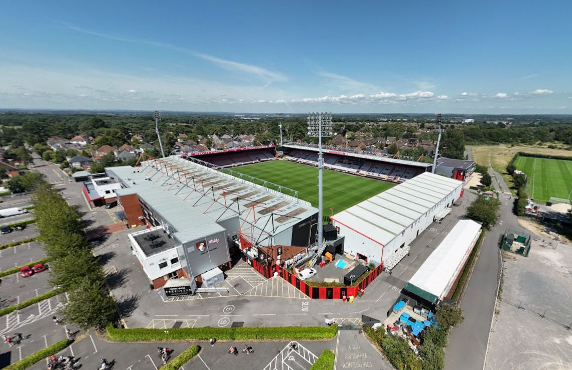 Initl Works Program Initial works approved for AFC Bournemouth’s Vitality Stadium expansion