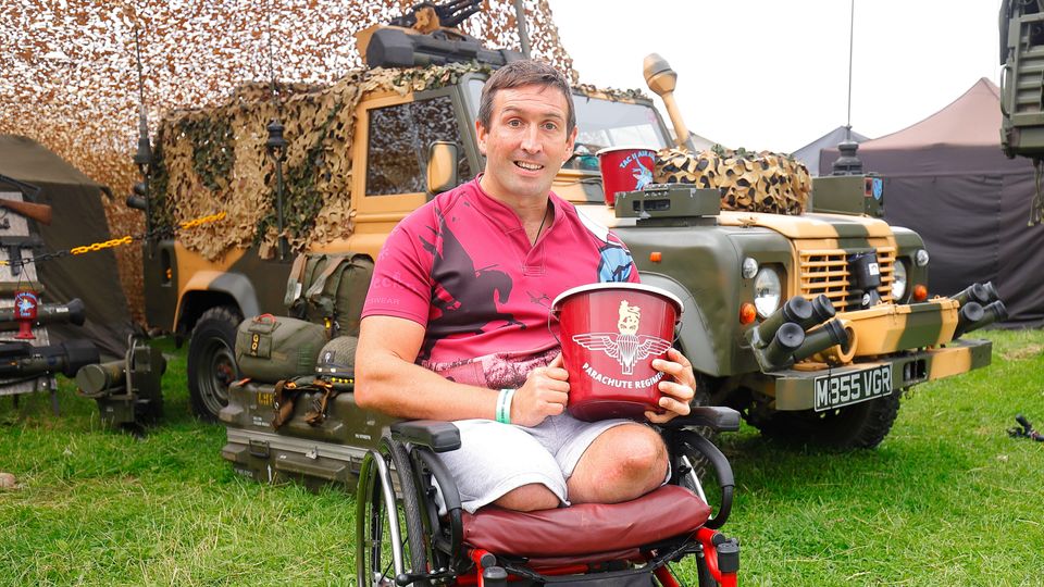 Severely injured Doncaster paratrooper 'stunned' by Donald Trump's ...