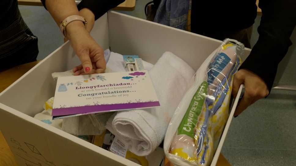 First baby bundles land on doorsteps in Wales