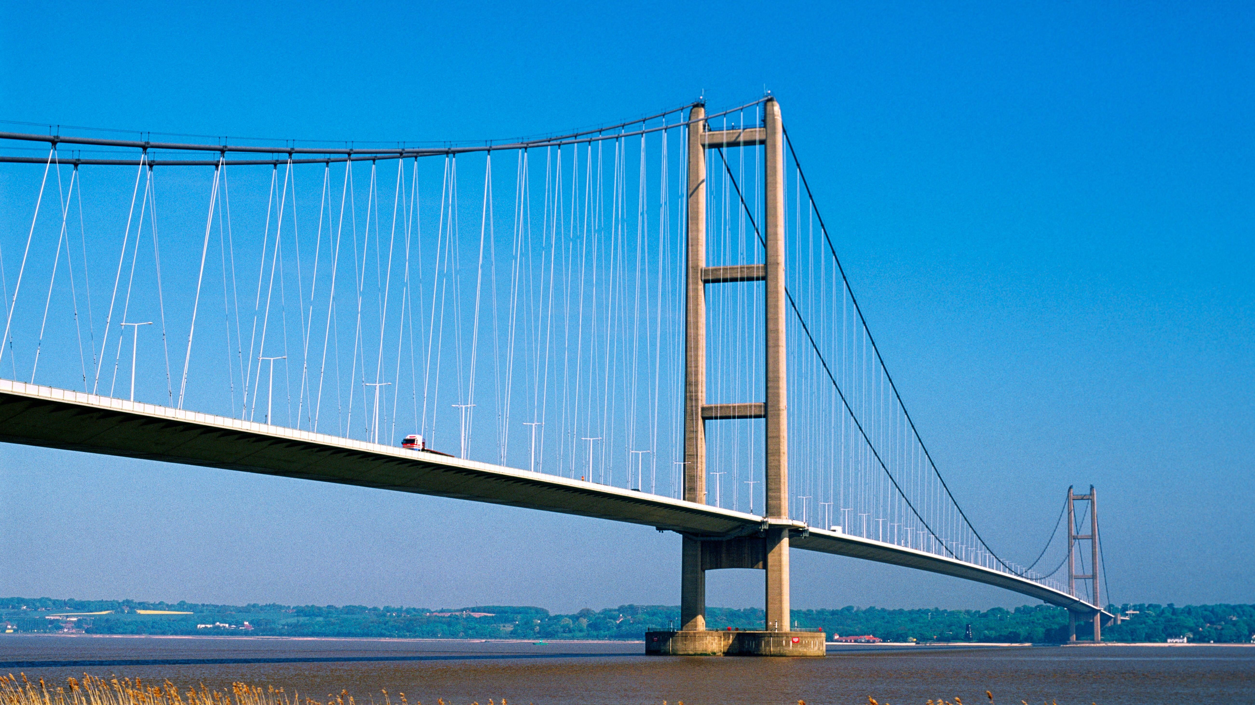 Humber Bridge Railing Humber Bridge launches new toll payment system