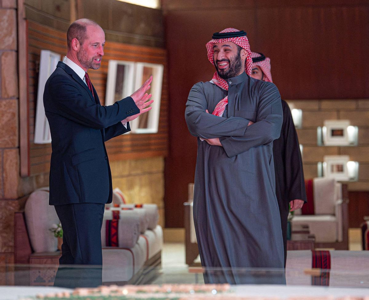William to meet female footballers during Saudi Arabia tour | News ...