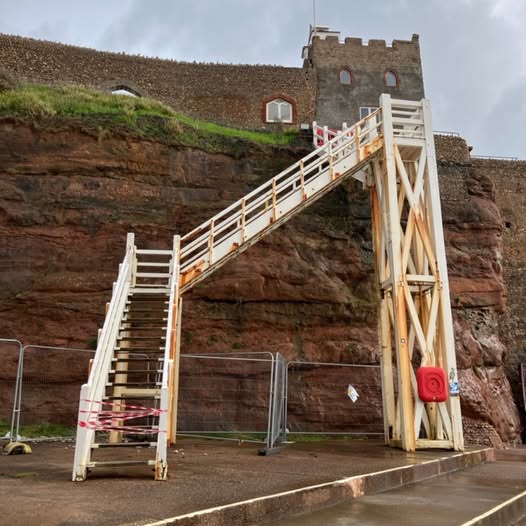 Jacob's Ladder in East Devon to remain closed for repairs following ...