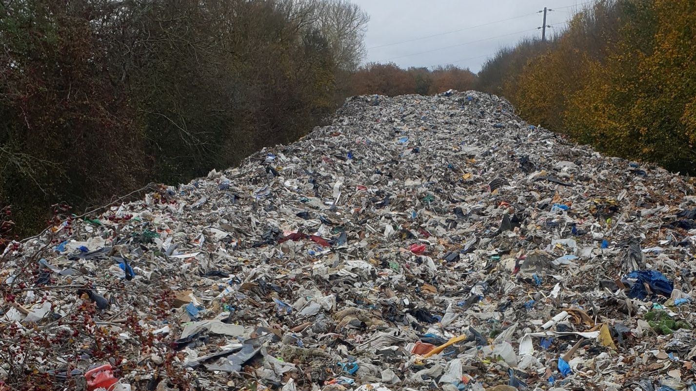 Fly-tipping cases up almost 10% across England