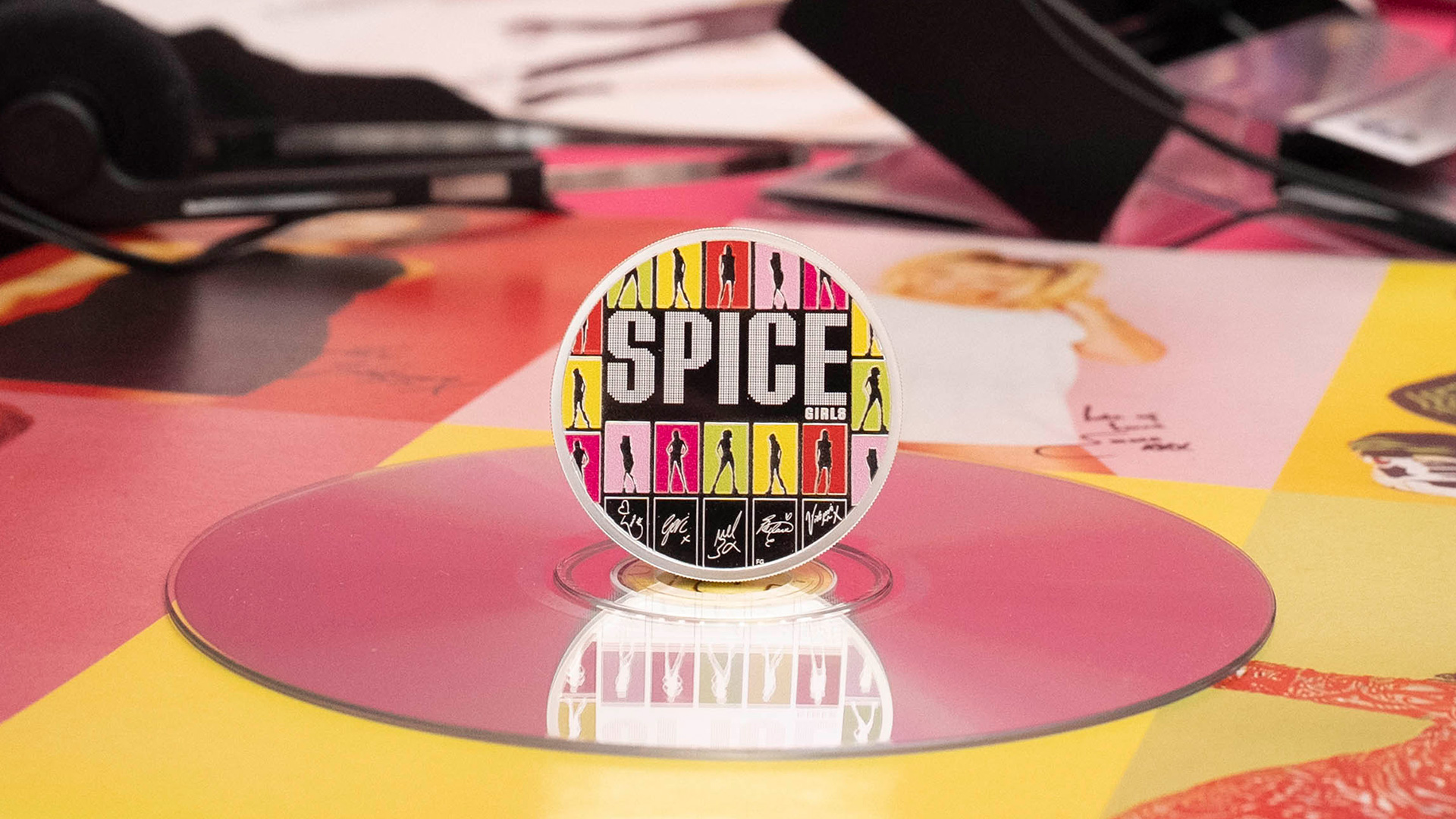 Spice Girls' coin launched by The Royal Mint