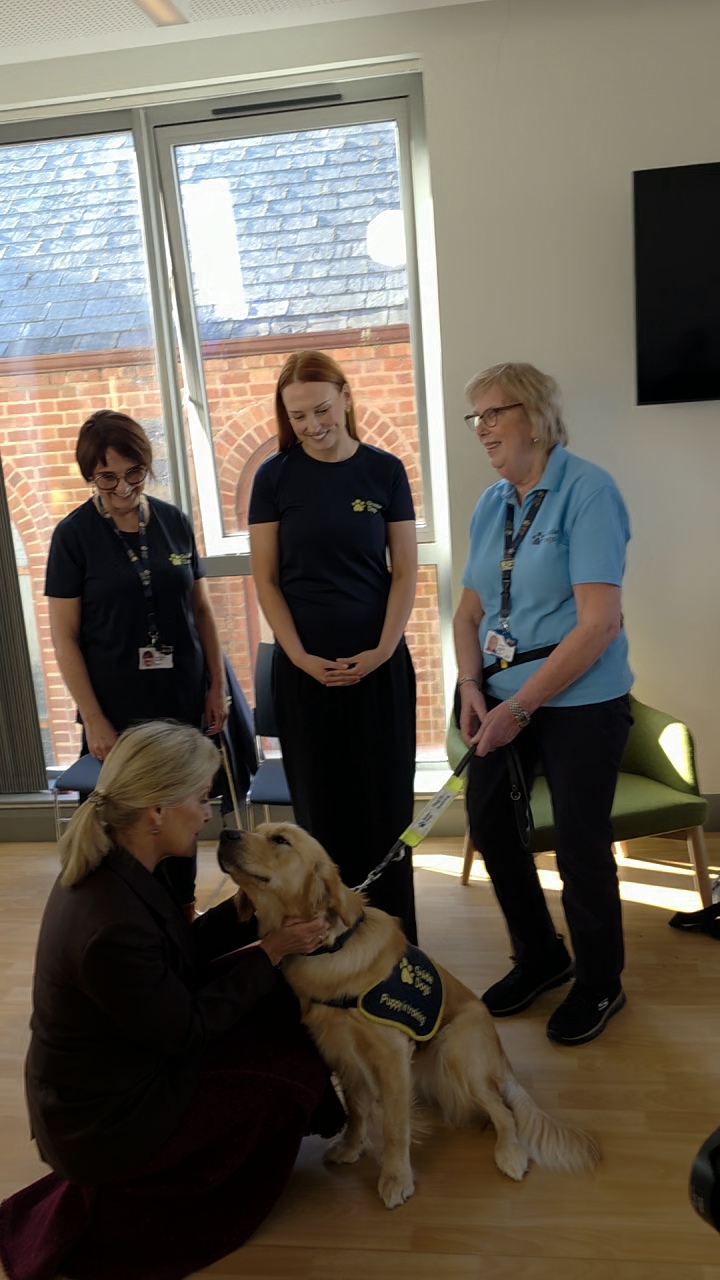 Duchess of Edinburgh celebrates 40 years of Guide Dogs for the Blind in ...