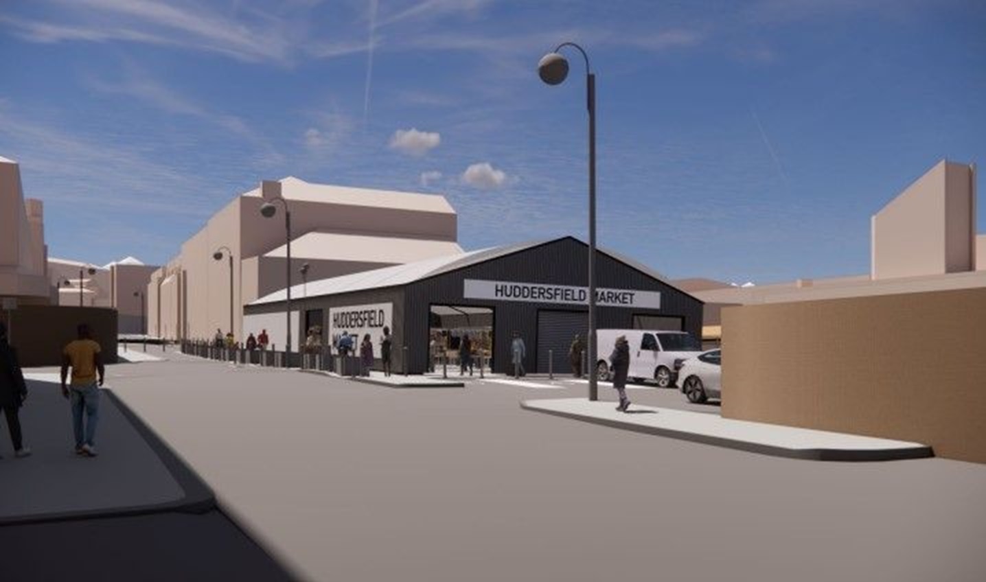 Huddersfield temporary market plan will keep traders ‘open for business ...