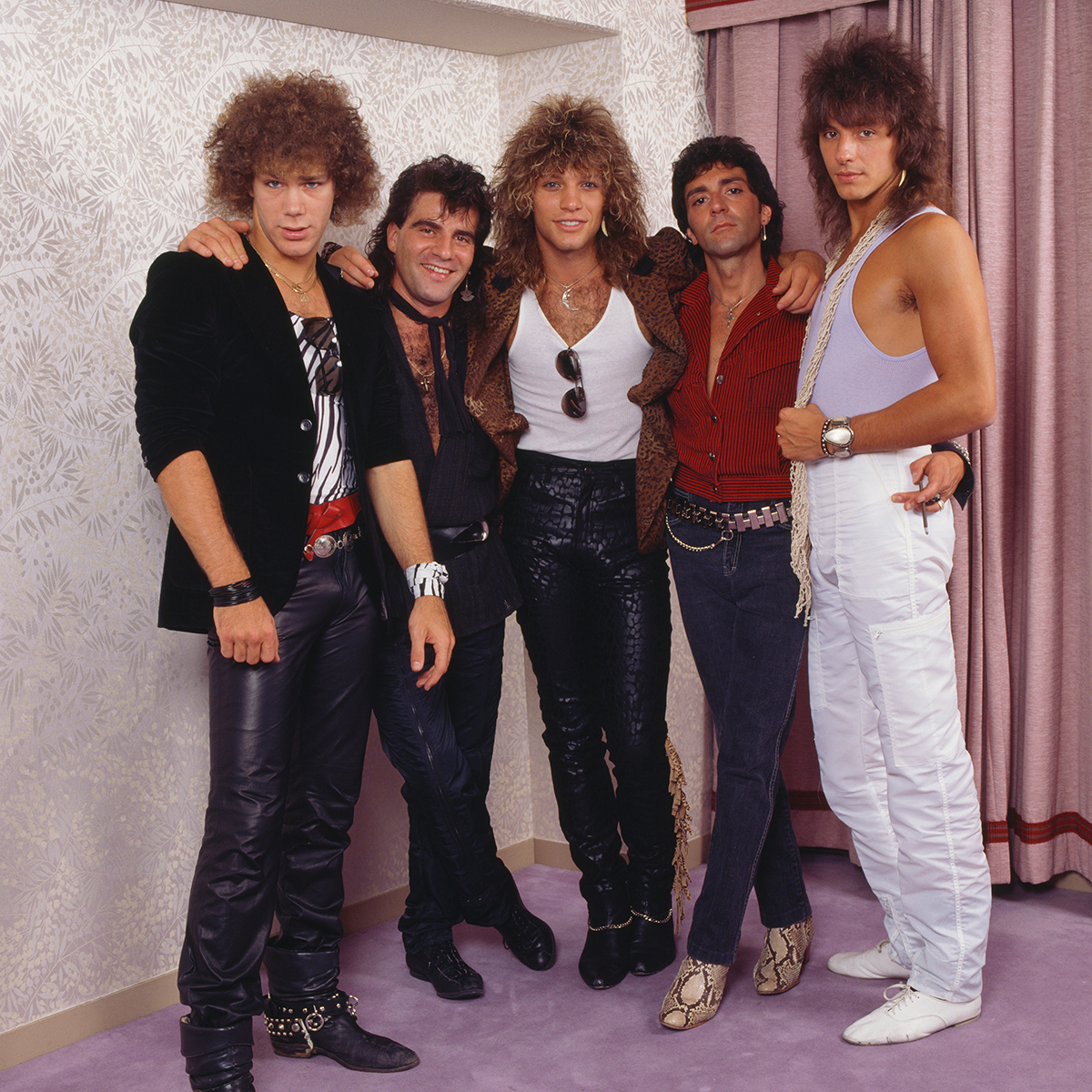 Bon Jovi in a Japanese hotel room in 1984