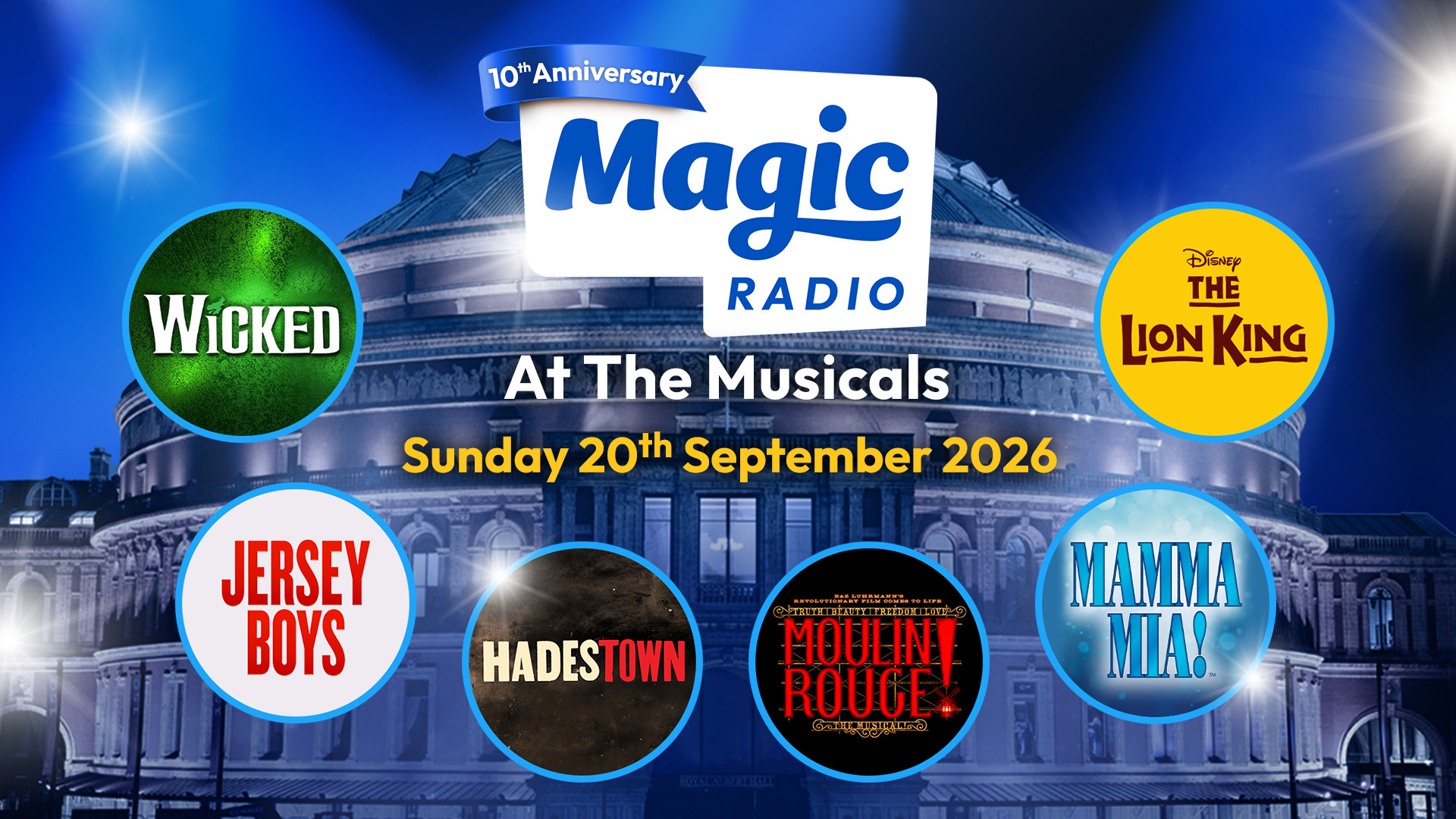 Magic at the Musicals at the Royal Albert Hall: Get tickets here