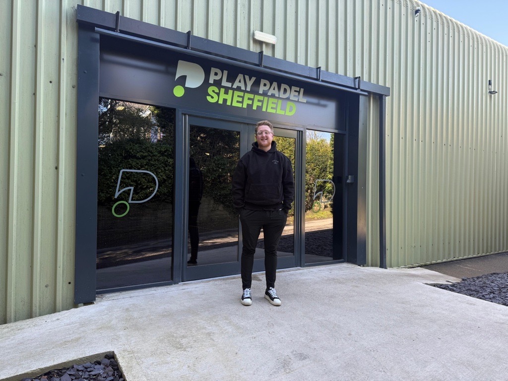 Padel court in Sheffield