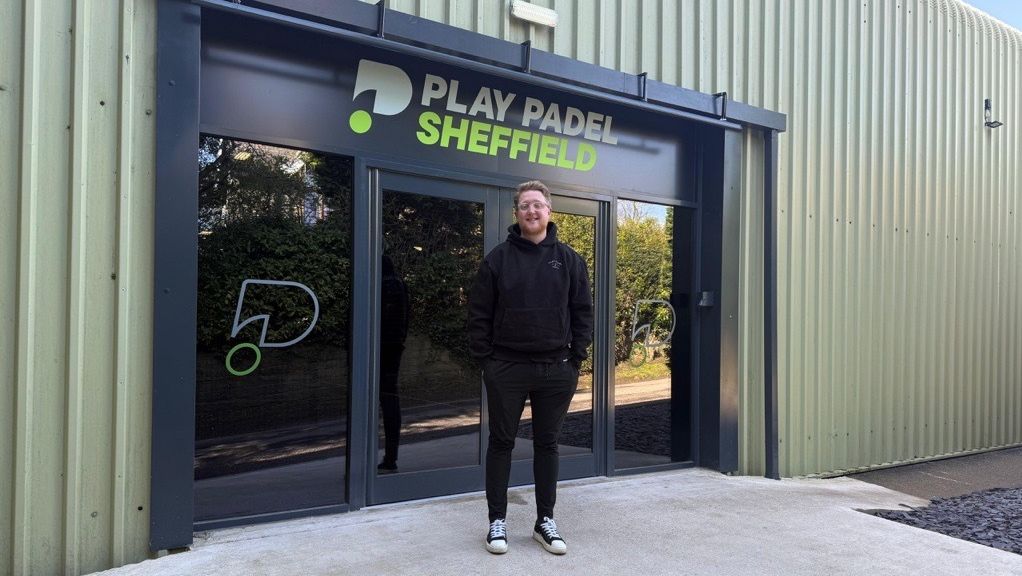Padel court in Sheffield