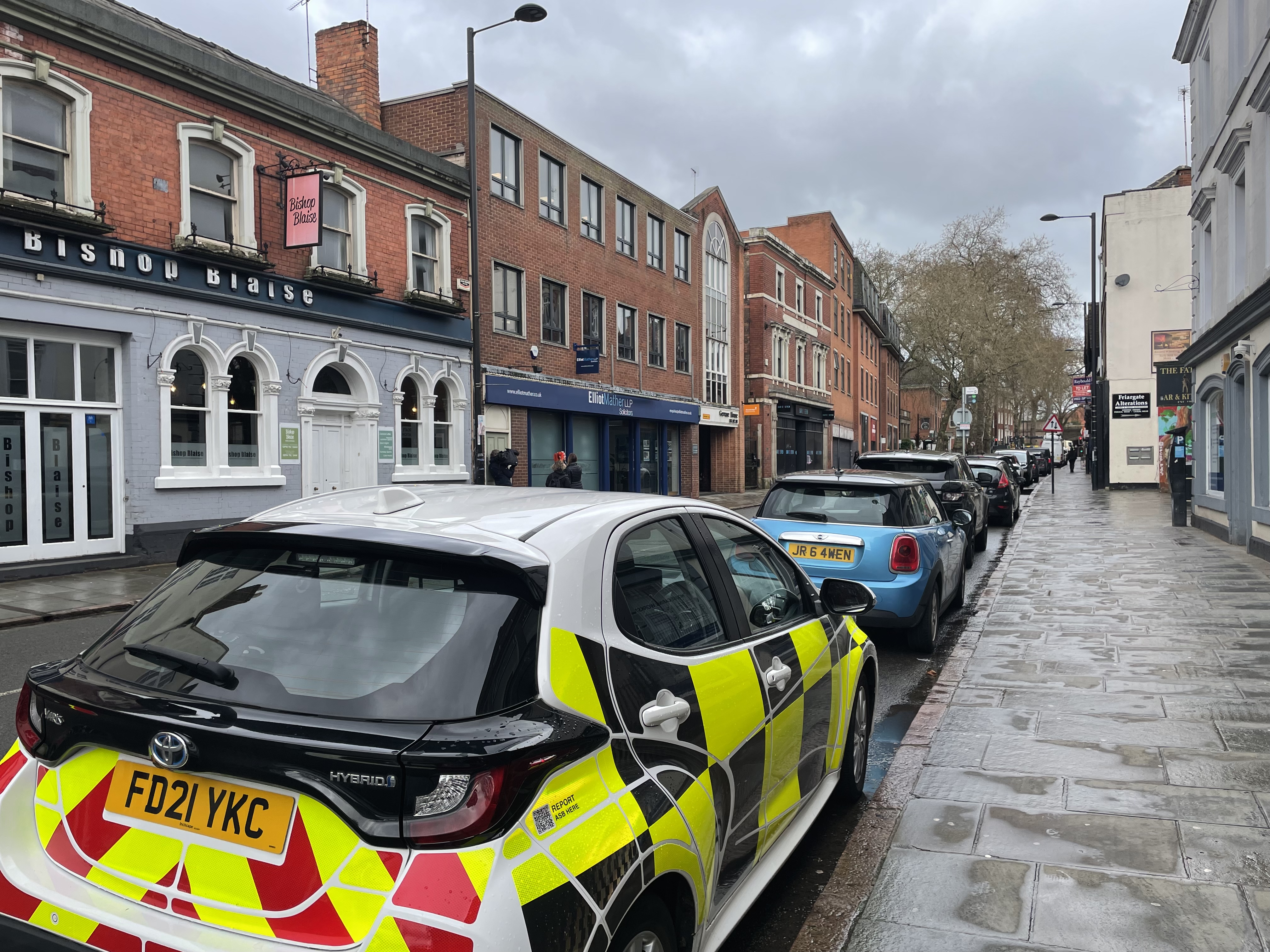 Man charged after car driven into people in Derby