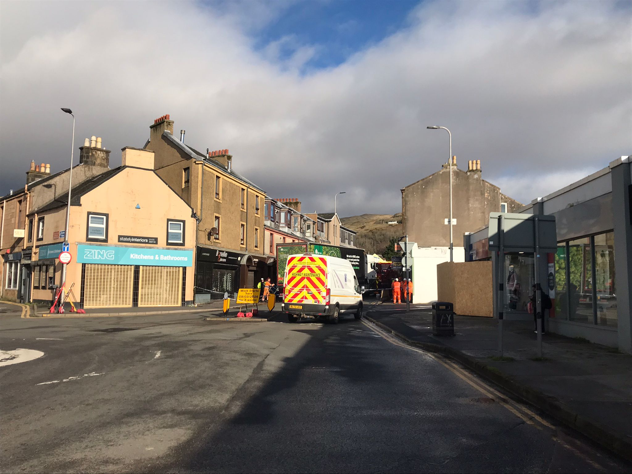 An 88-year-old woman has died after being knocked down by a lorry.