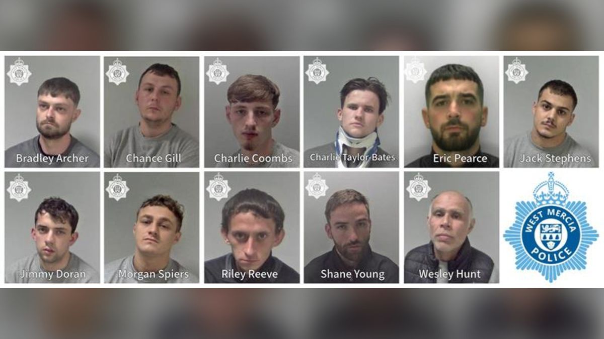 Gang jailed for stealing &pound;3m worth cars across Midlands and beyond
