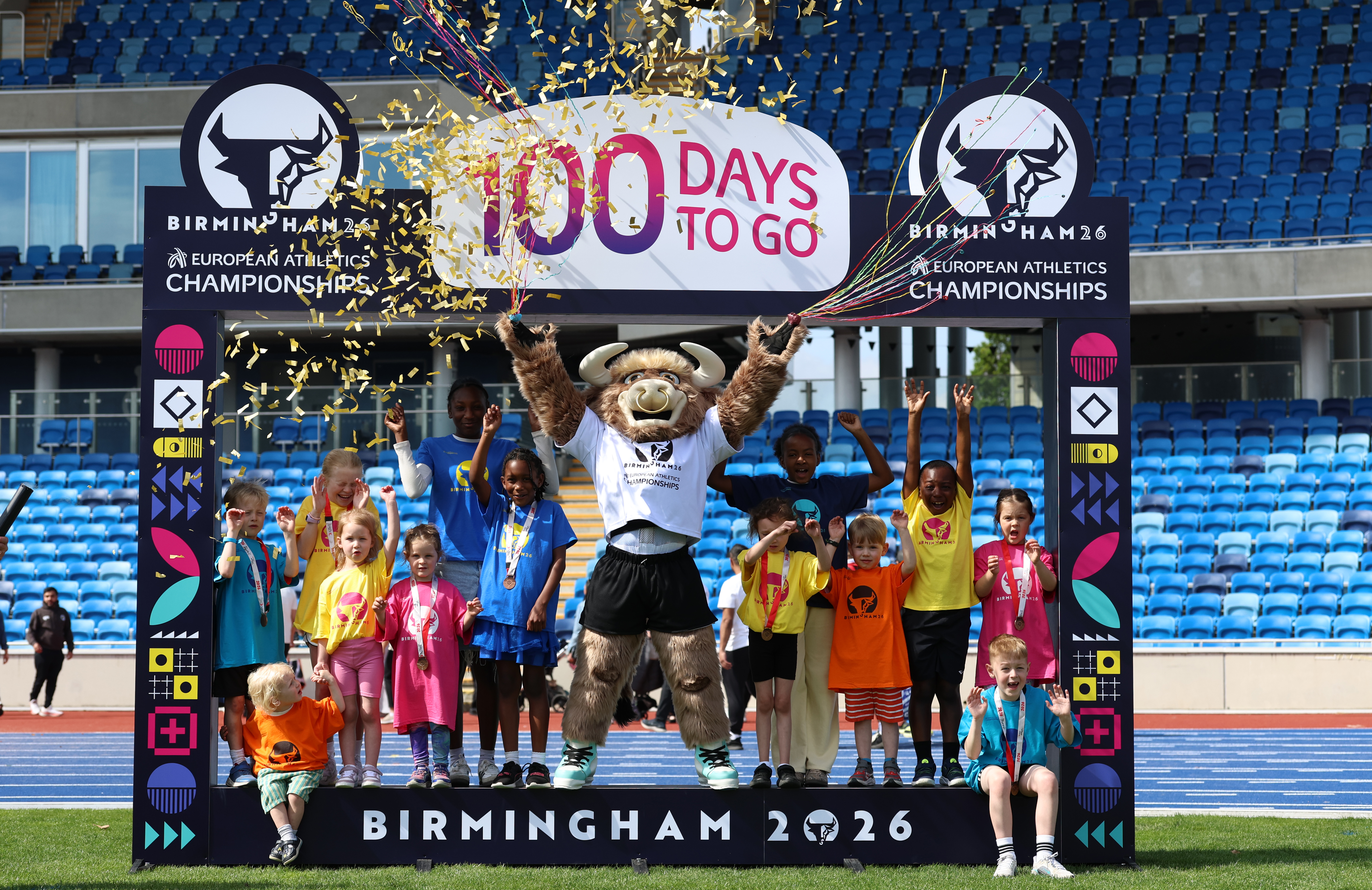 'Bab the Bull' unveiled as mascot for European Athletics Championships