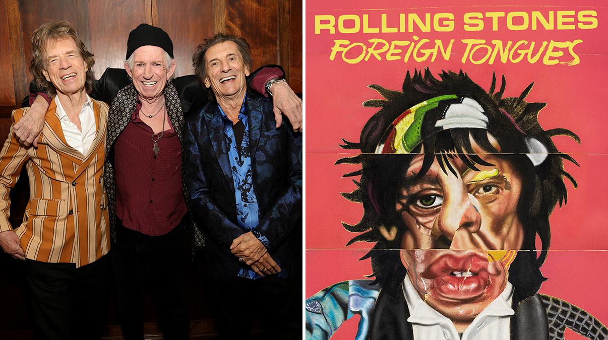 The Rolling Stones, and the 'Foreign Tongues' artwork