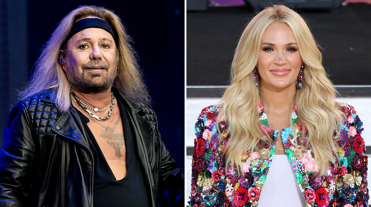 Carrie Underwood to perform with rock stars Motley Crue