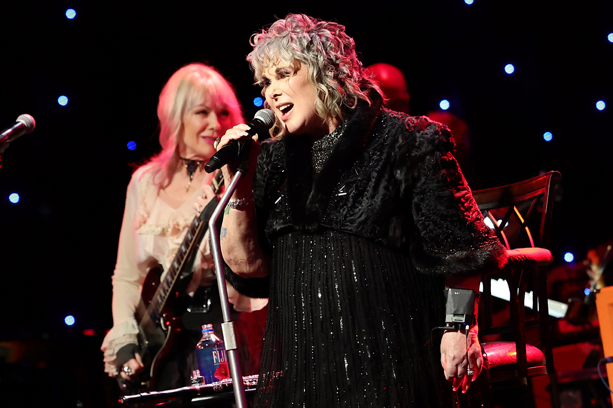 Heart's Ann and Nancy Wilson at the Grammy Hall of Fame Gala 2026