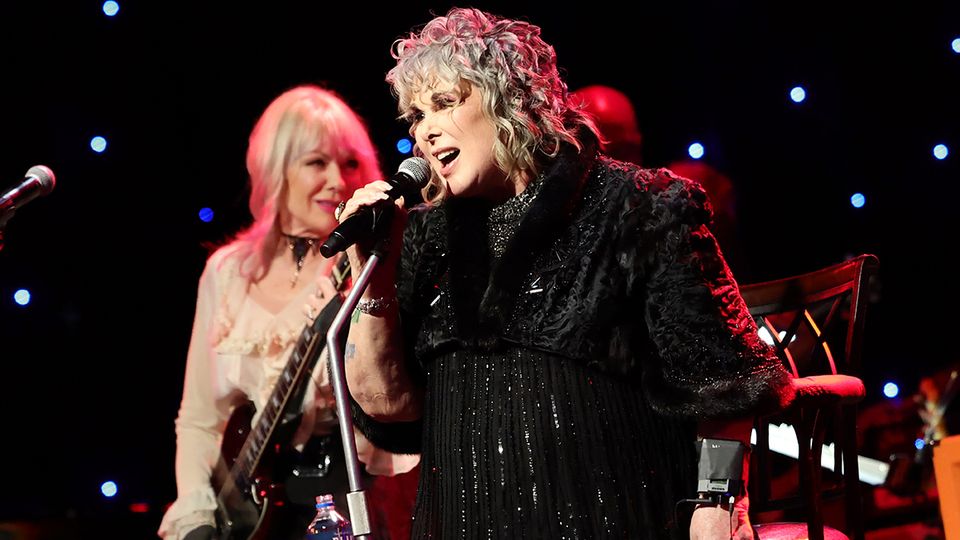 Heart's Ann and Nancy Wilson at the Grammy Hall of Fame Gala 2026