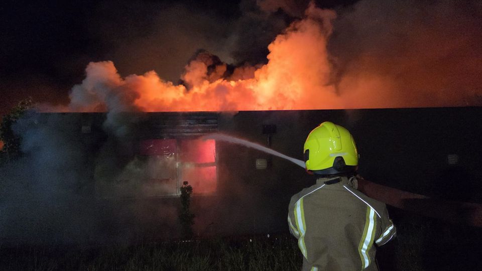 Second teenager arrested over major fire at disused school in Haverhill