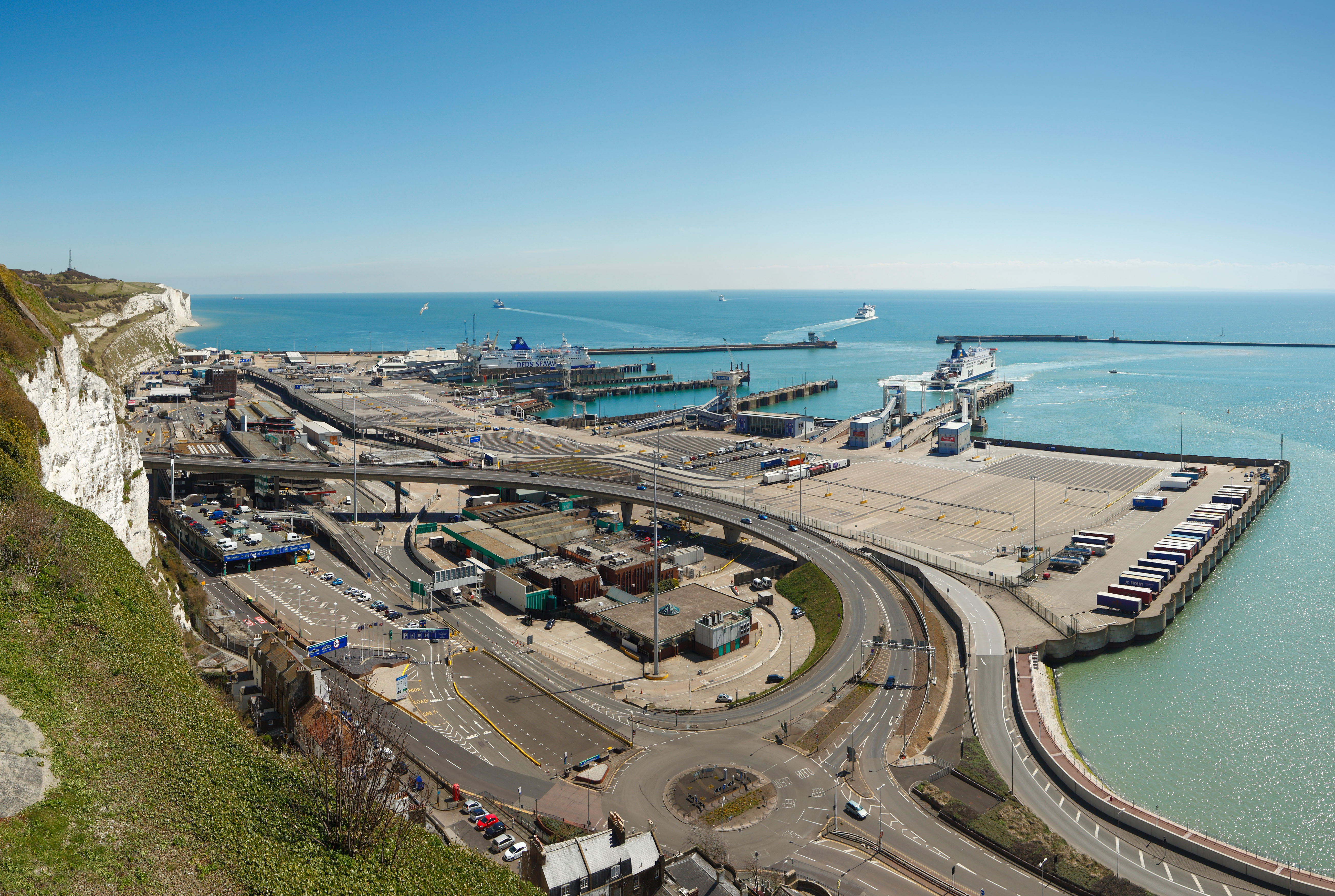Queues building at the Port of Dover as half term getaway continues
