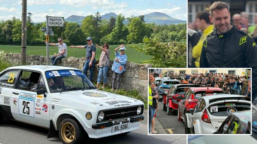 A Historic Win for Duns: Garry Pearson Triumphs in Home Rally