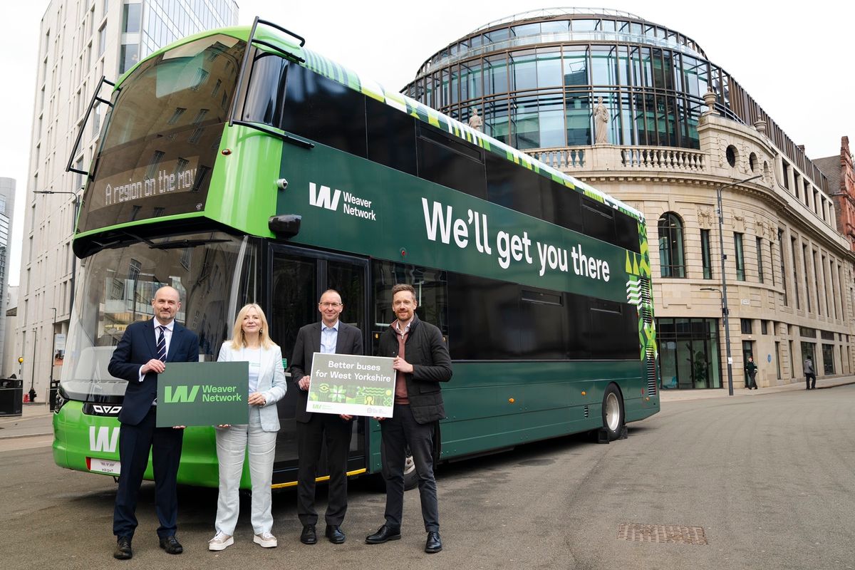 A network of £100m electric buses coming to West Yorkshire
