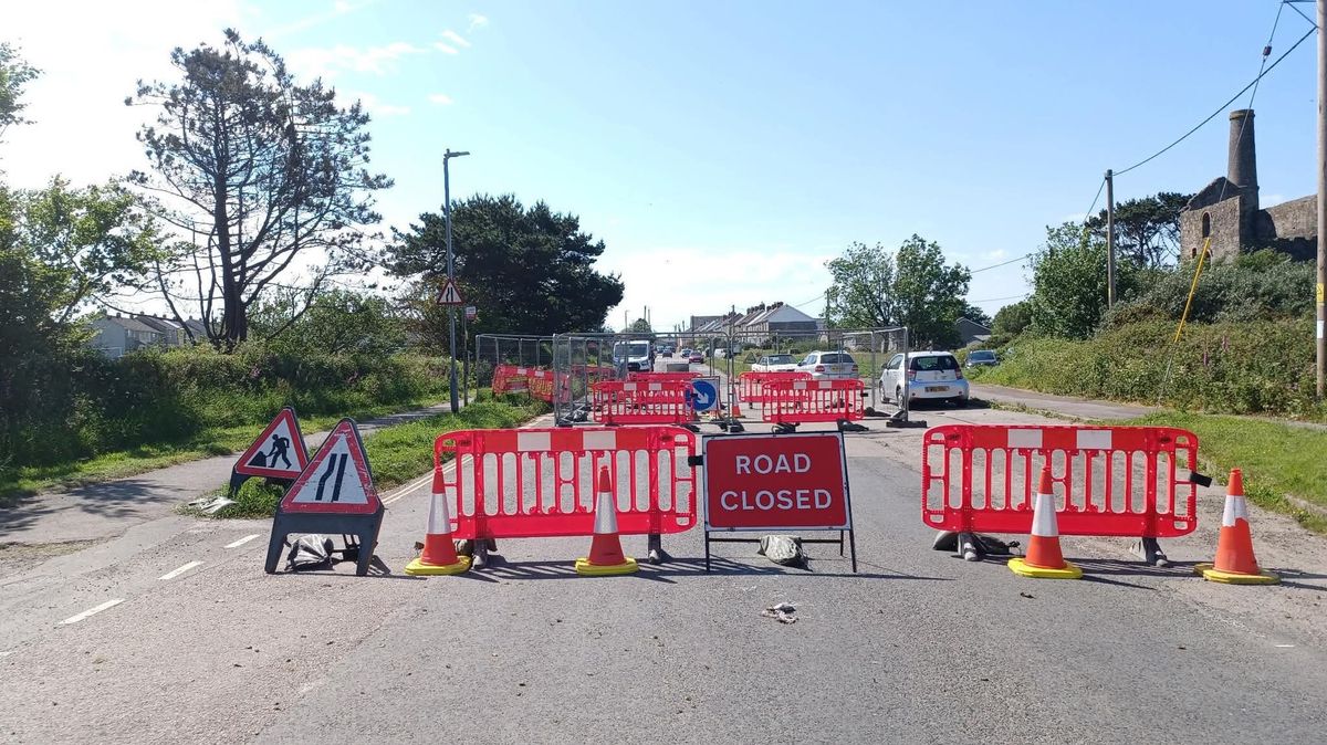 'Long-term solution' to fix 'significant' mine shaft under road near Cambourne may take time