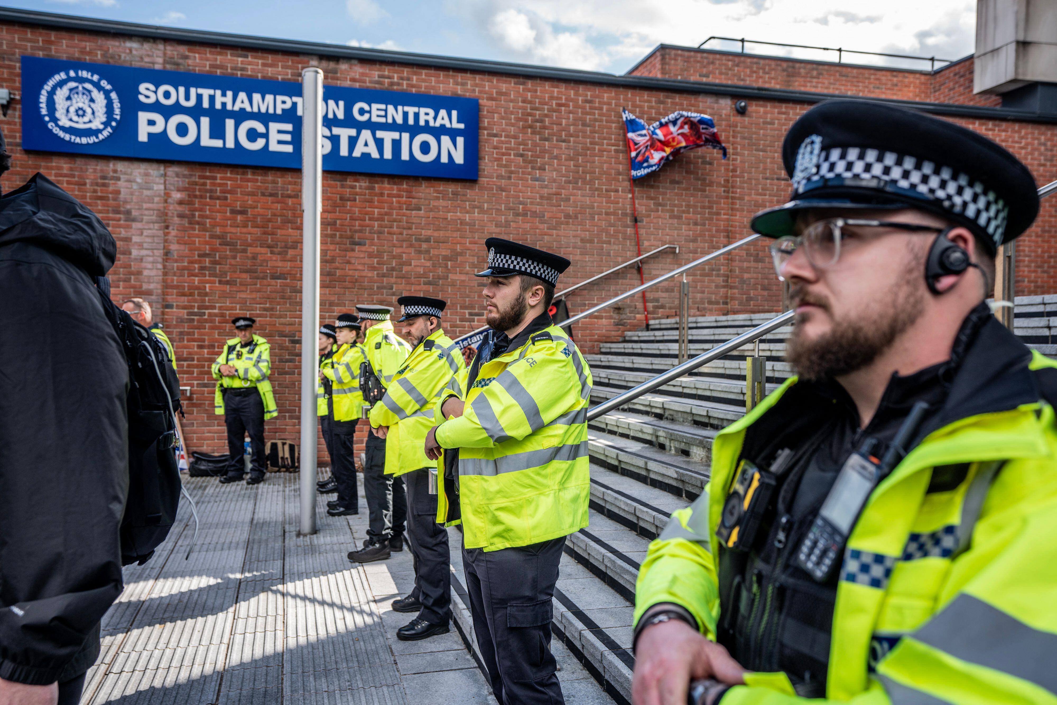 Man pleads guilty to ‘launching frying pan at police’ during ...