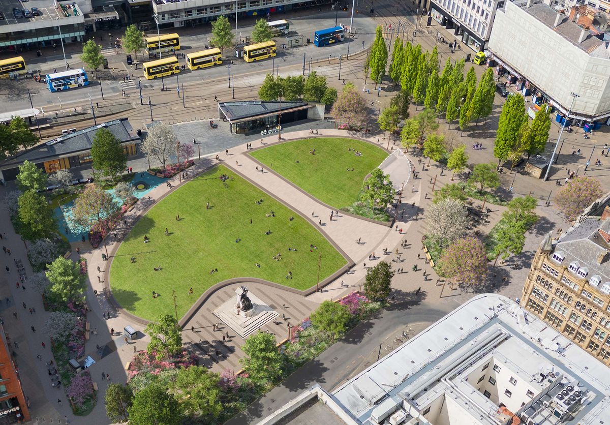 New images reveal plans to transform Piccadilly Gardens