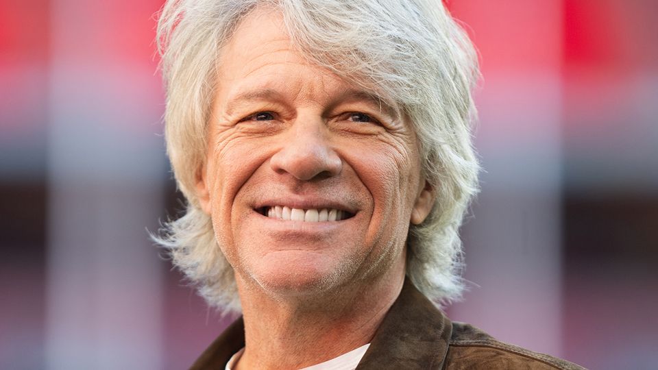 Jon Bon Jovi at London's Wembley Stadium