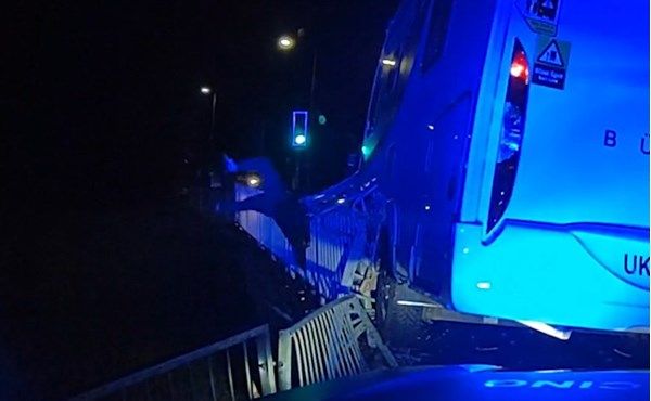 Somersaulting motorhome thief’s getaway foiled